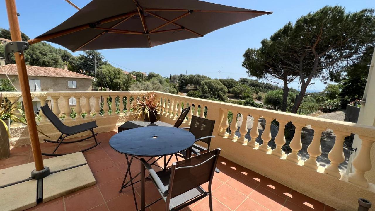 Appartement Calme Avec Terrasse Proche Du Centre Ville Et De La Mer, Parking, Internet 巴斯蒂亚 外观 照片